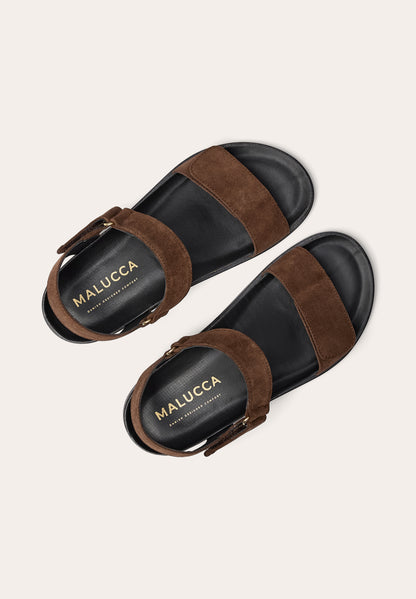 Malucca M5013 Brown suede