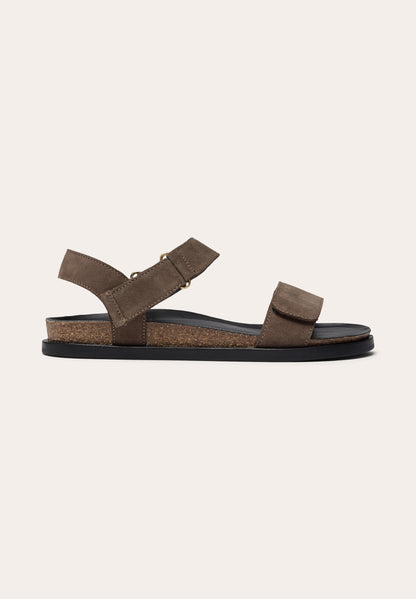Malucca M5013 Taupe Suede