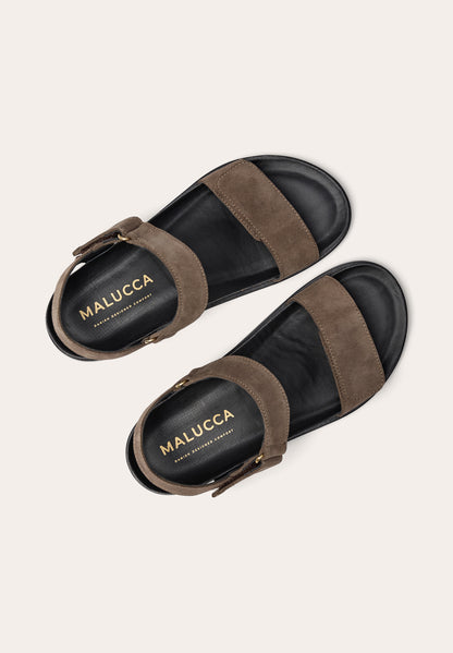 Malucca M5013 Taupe Suede